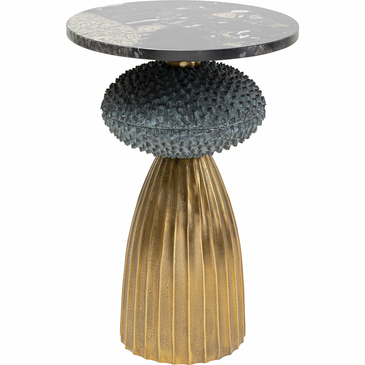Table d appoint Masha Ø43cm doré, KARE DESIGN