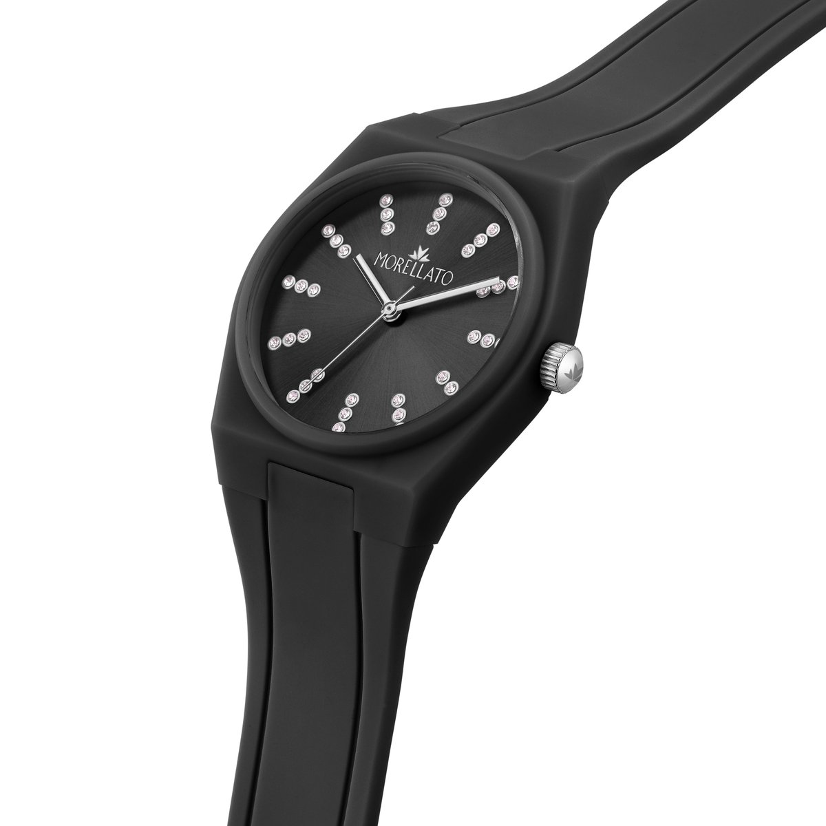 Montre VIVACE noir, mat, MORELLATO