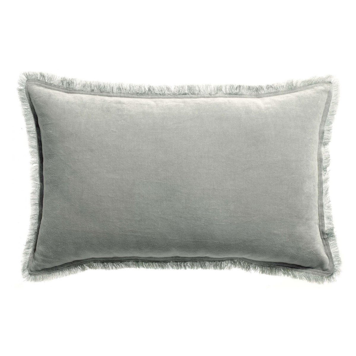 Coussin uni Fara perle, VIVARAISE