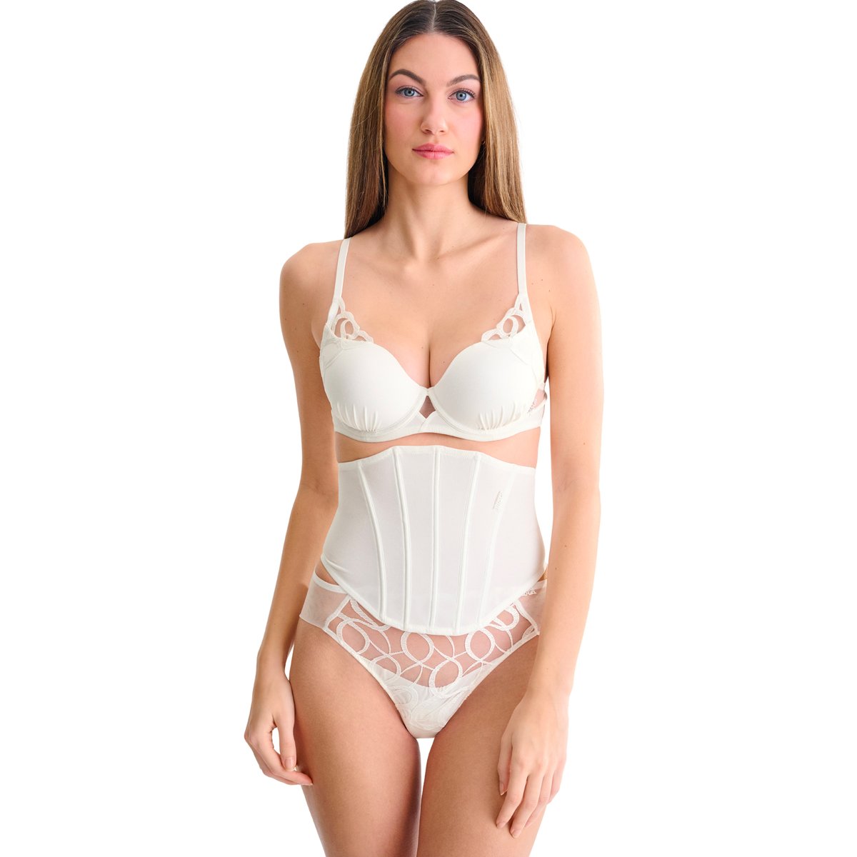 Serre-taille SHINY SECRET Mariage ivoire, LISCA