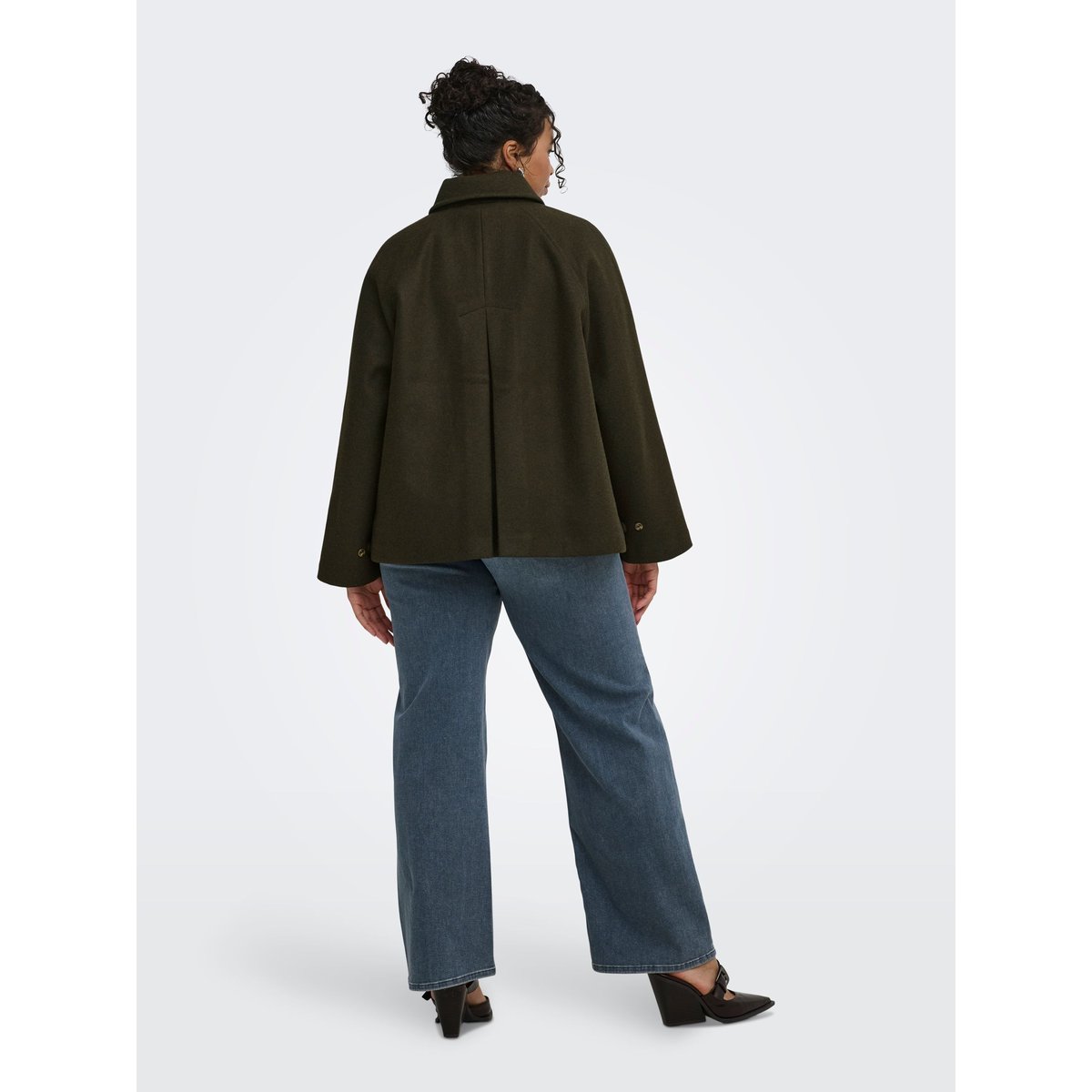 Veste dark olive, ONLY CARMAKOMA
