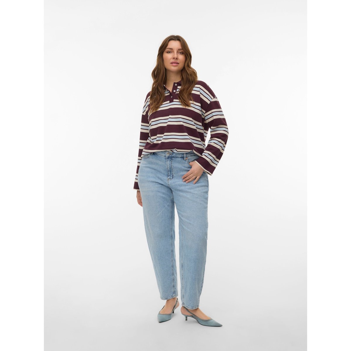 Jean Mom light blue denim, VERO MODA