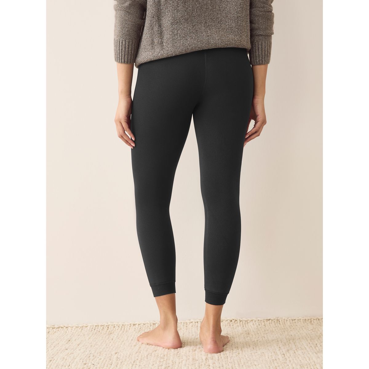 Legging thermique à doublure polaire noir, NEXT