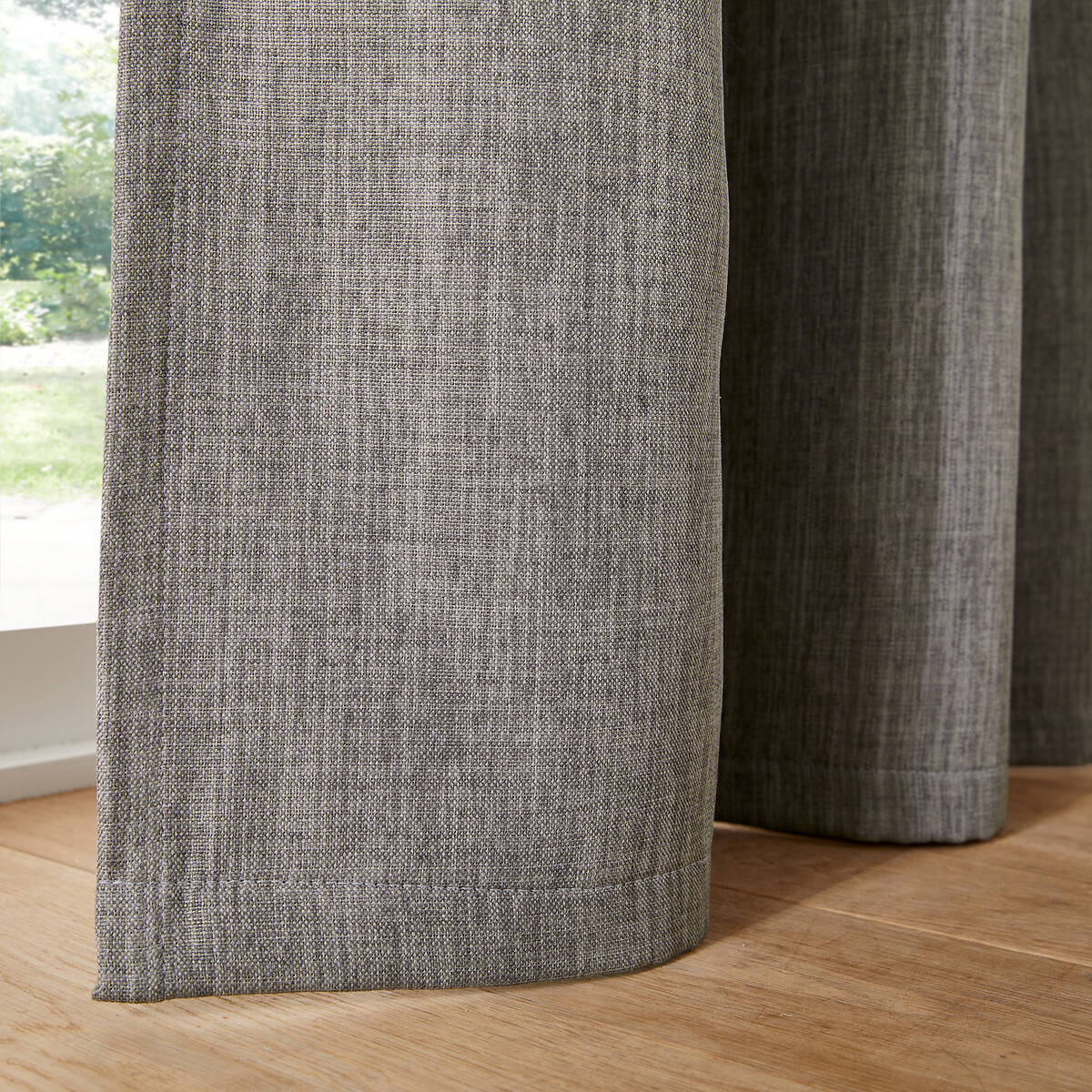Thermal Blackout Curtain, Exurie grey, LA REDOUTE INTERIEURS