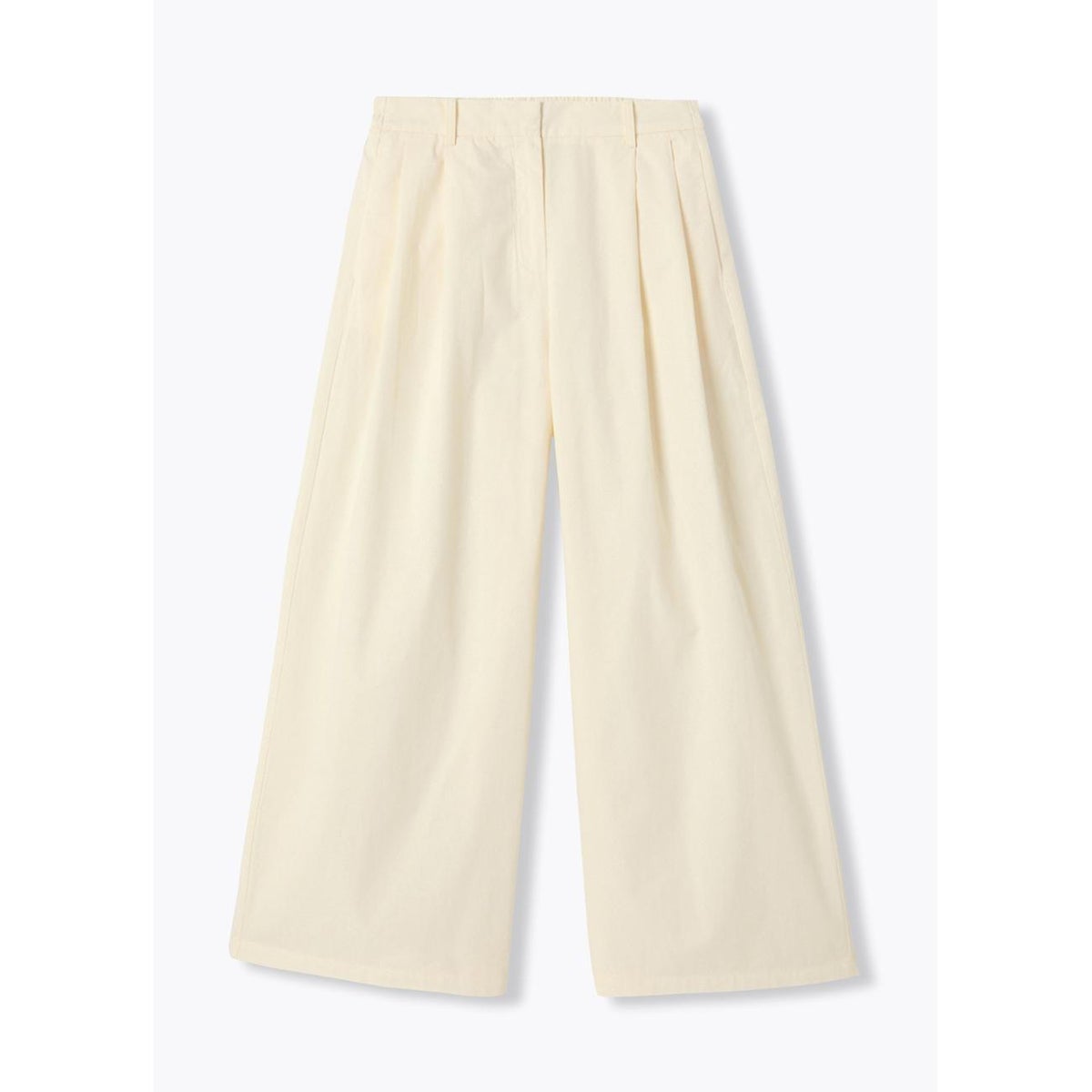 Pantalon large à pinces ecru, PROMOD