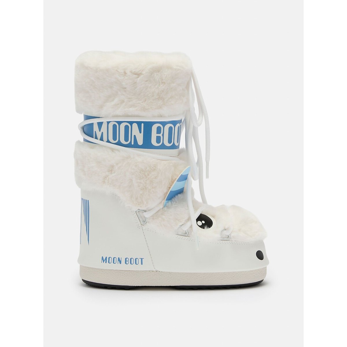 Boots MB ICON LITTLE YETI weiss/blau, MOON BOOT