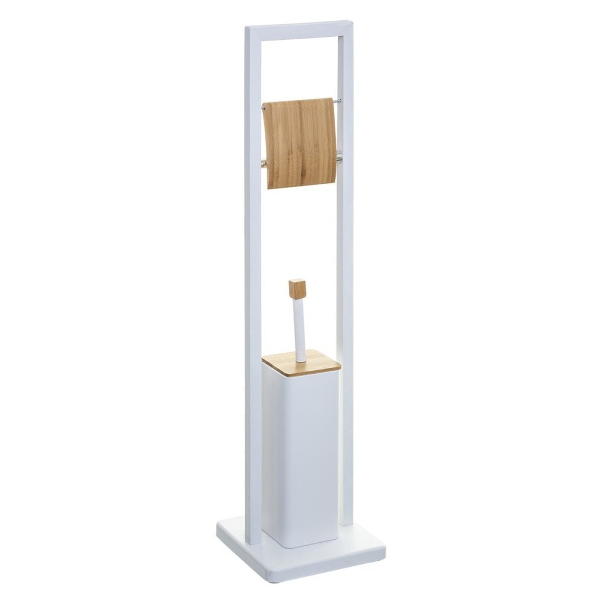 Dérouleur WC avec brosse Natureo blanc blanc, ATMOSPHERA