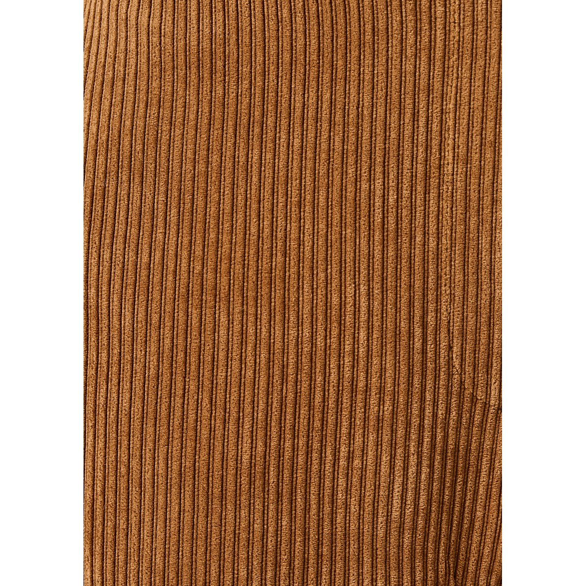 Pantalon cropped en velours côtelé cognac, LA FEE MARABOUTEE
