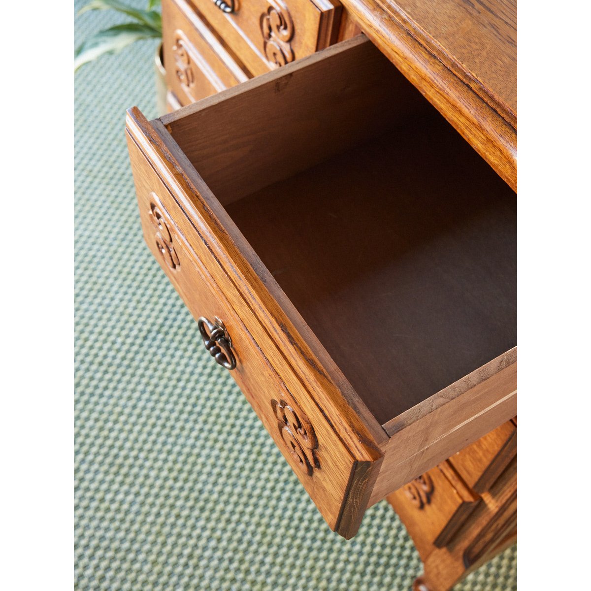 Commode en bois Garance N°582 - Bon état bois clair, DEBONGOUT