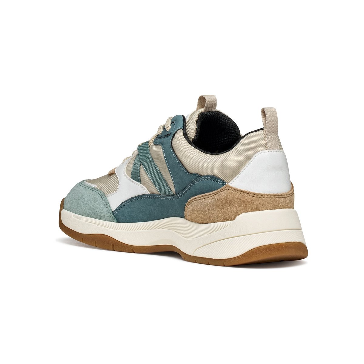 Baskets D BERINIKE B ABX beige clair/bleu aviateur clair, GEOX