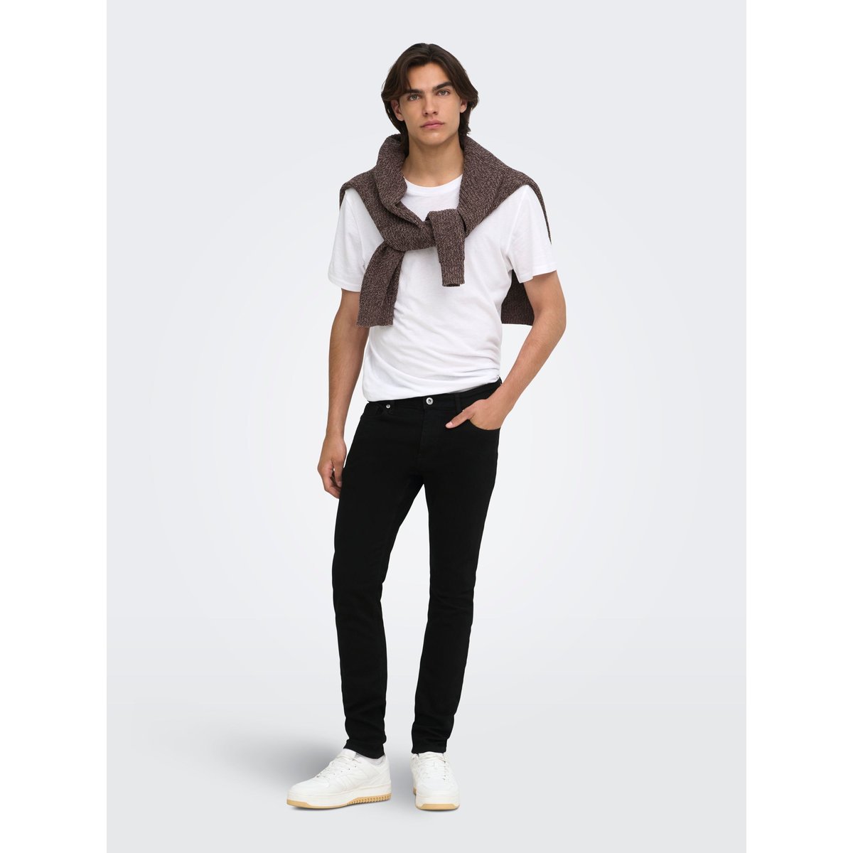 Jean Skinny black denim, ONLY & SONS