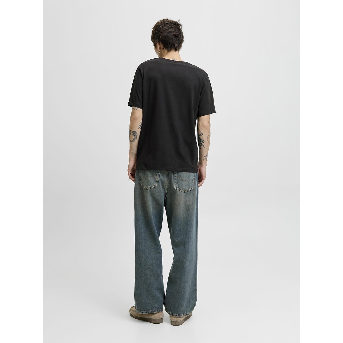 T-shirt Jorinwood noir, JACK & JONES