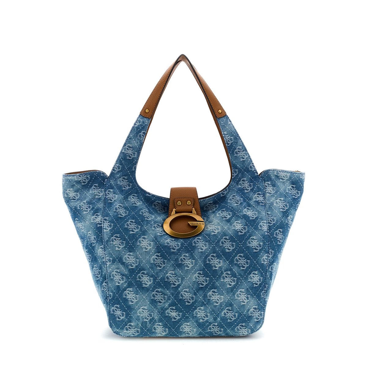 Sac Tote Camden bleu clair, GUESS