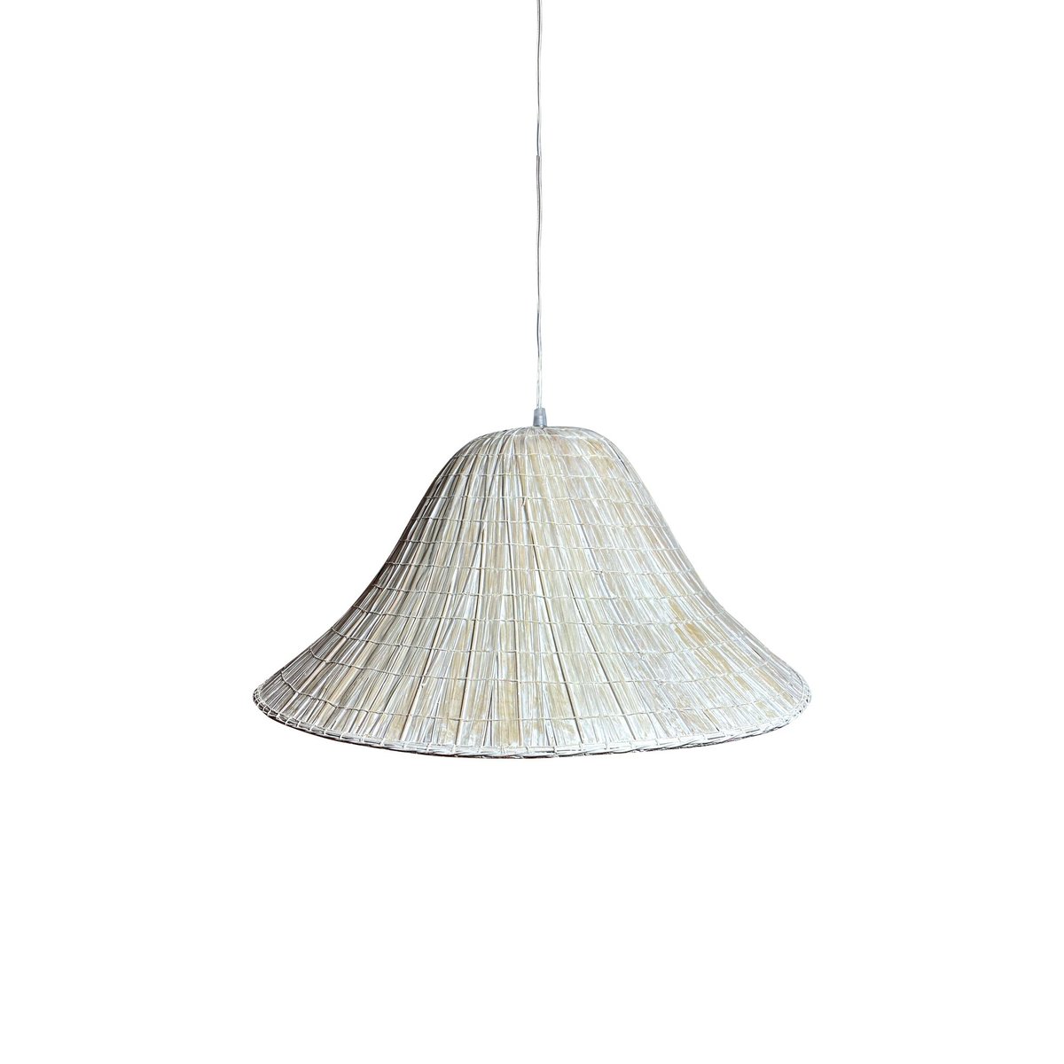Suspension en feuilles de palmier, MAA blanc, NOW'S HOME