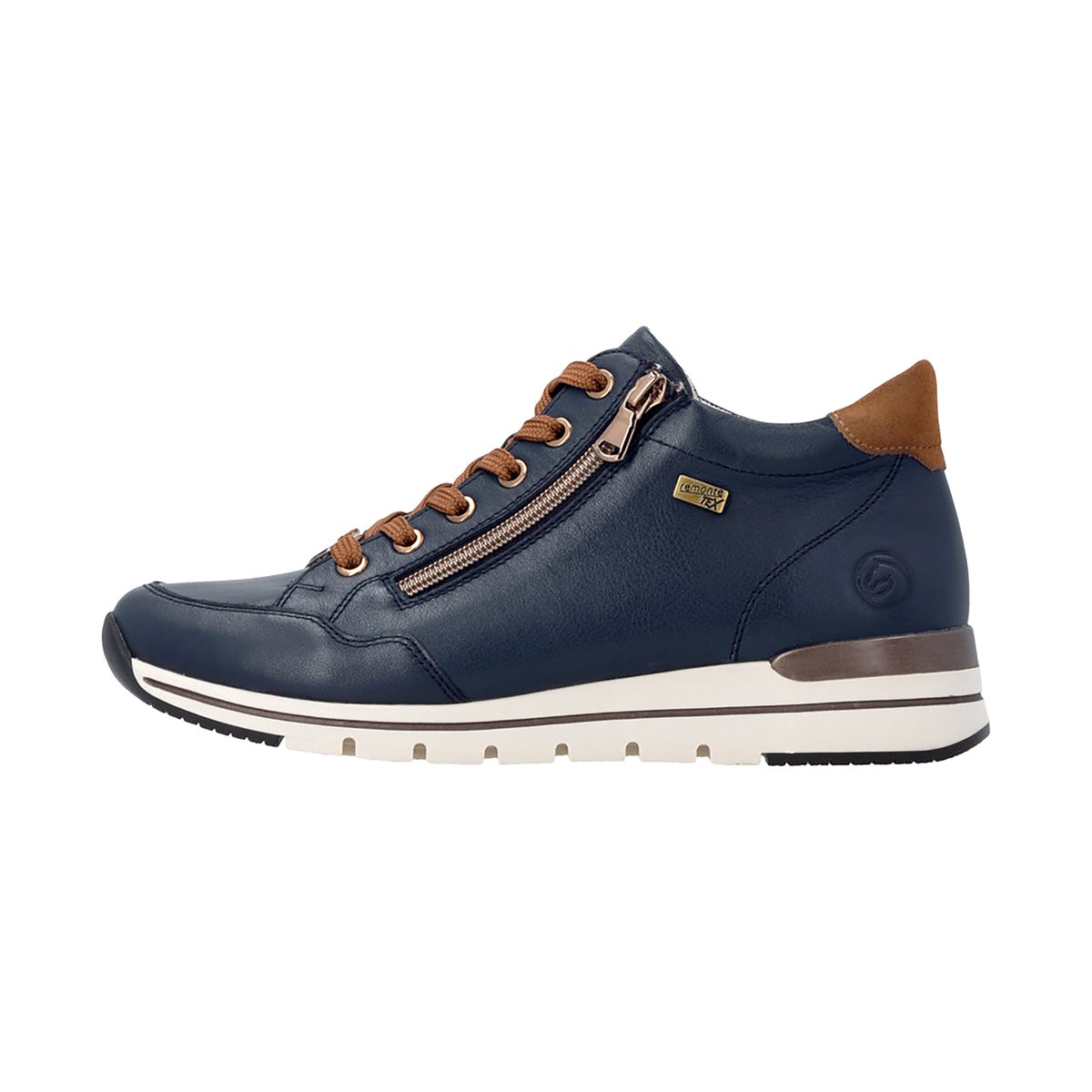 Basket Cuir bleu comb, REMONTE
