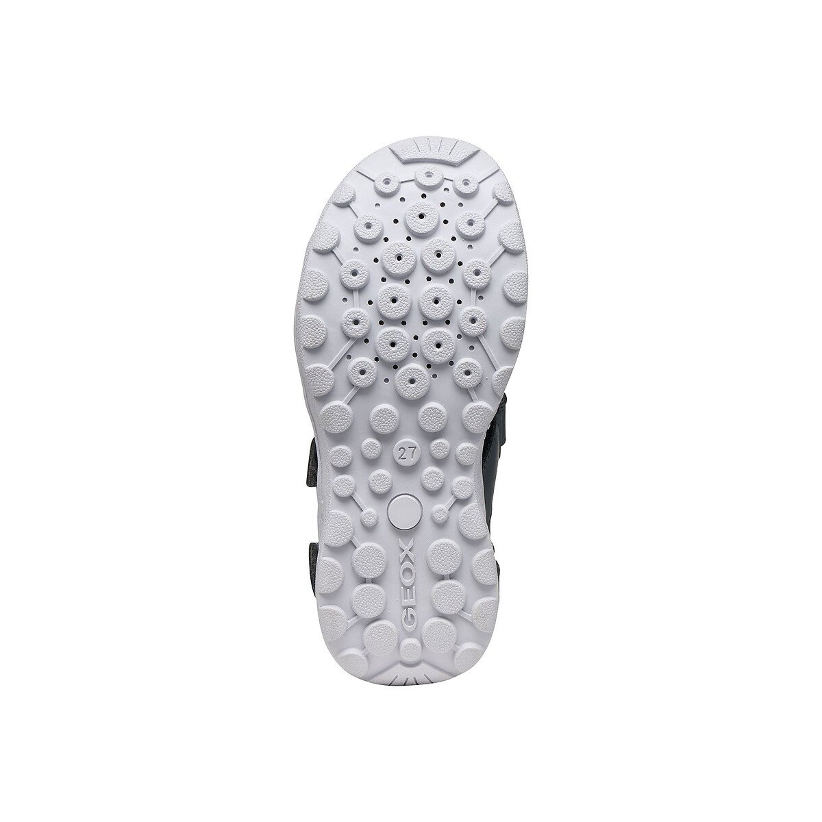 Sandalen VANIETT grijs/oranje, GEOX