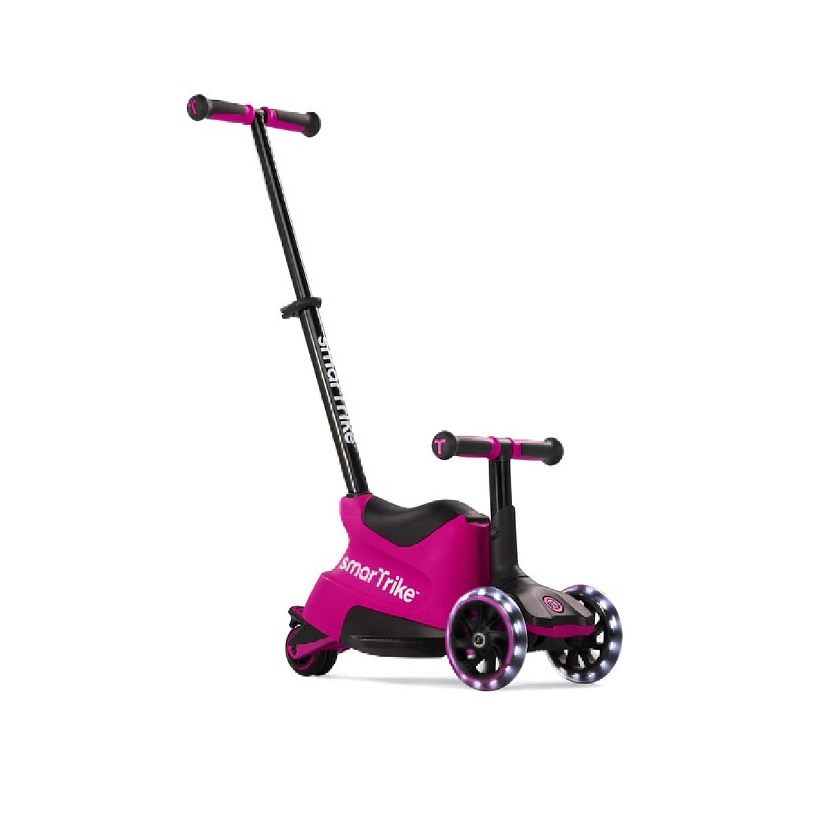 Trottinette-porteur Xtend Ride-On - Rose couleur unique, SMARTRIKE