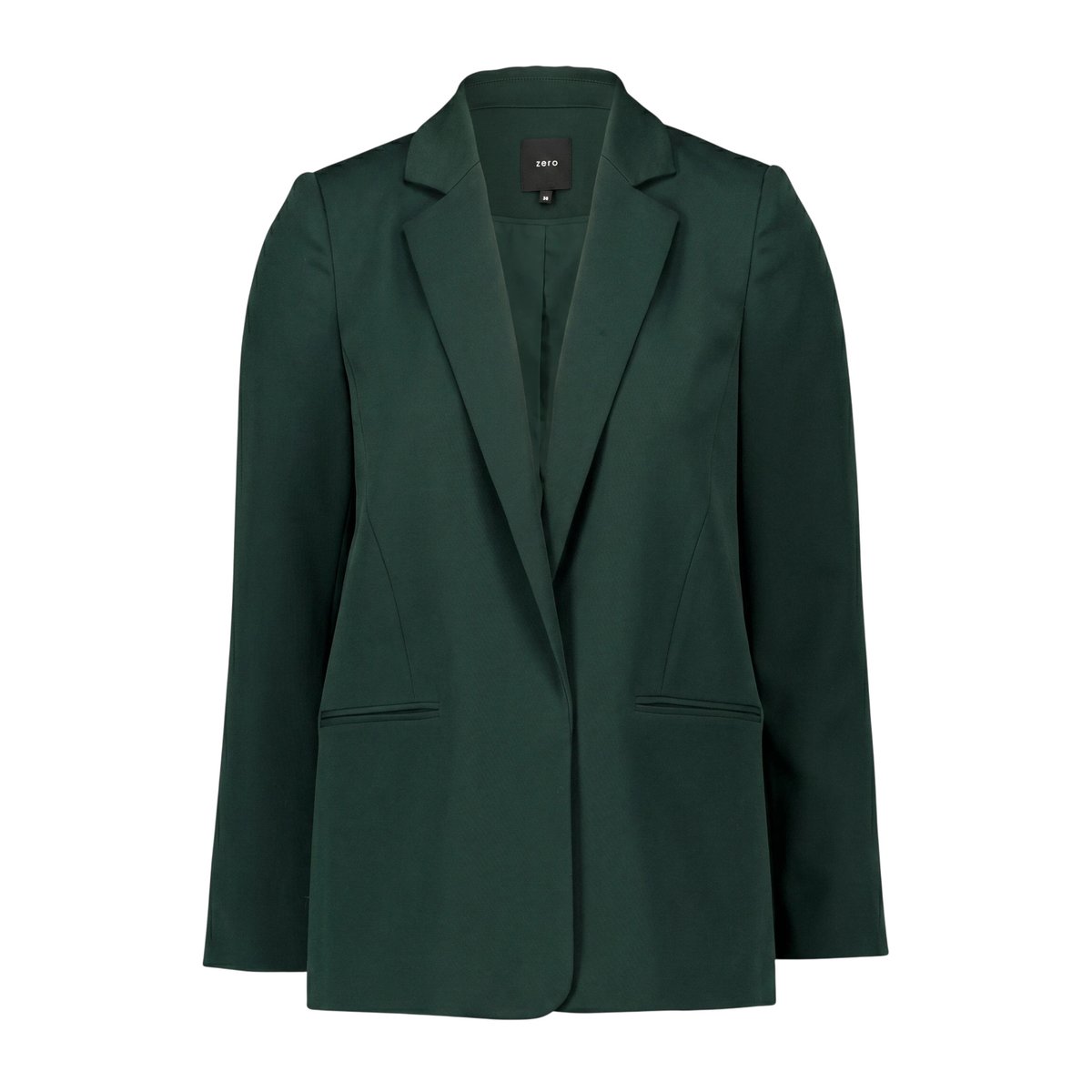 Blazer business de coupe droite green forest, ZERO