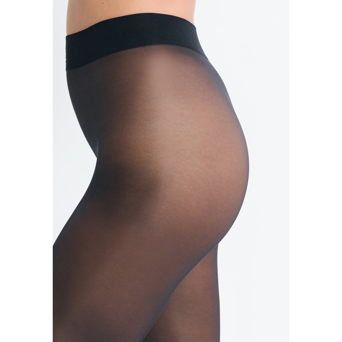 Collant transparent - 30 Deniers 30D ESSENTIEL noir, ETAM