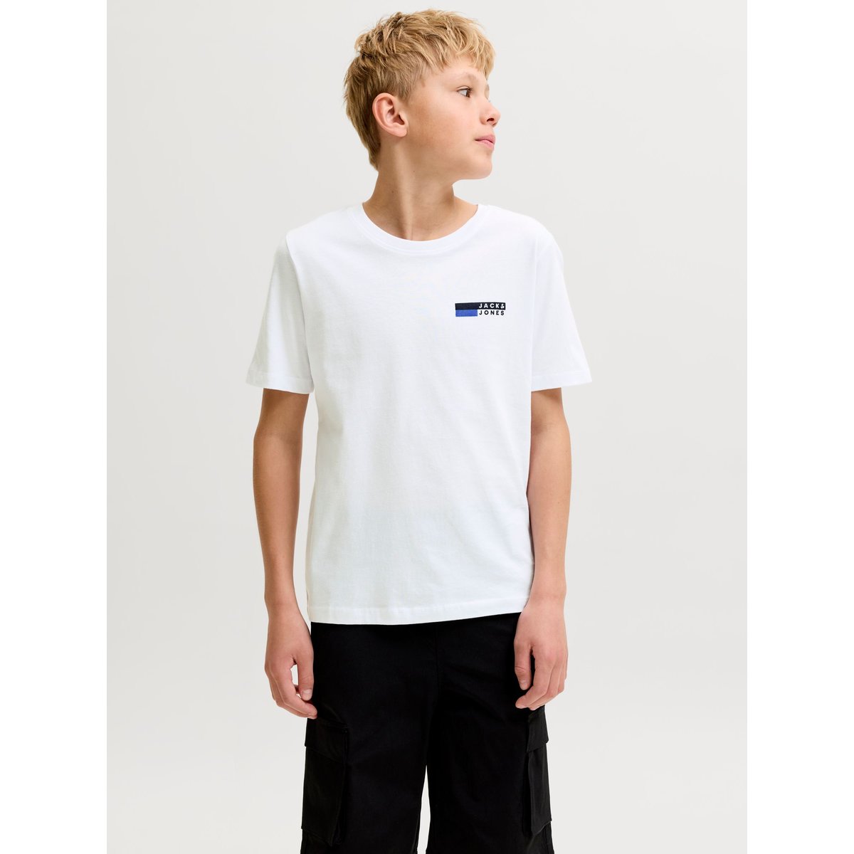 T-Shirt white, JACK & JONES JUNIOR