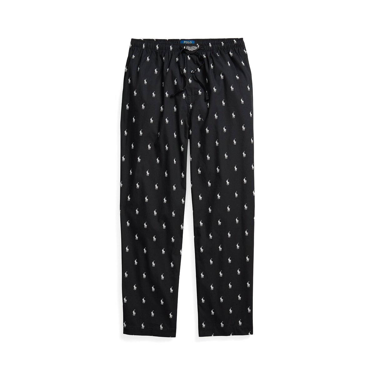 Pantaloni del pigiama in pony Pure Player fantasia nero, POLO RALPH LAUREN