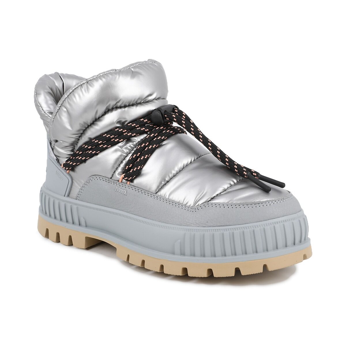 Pallashock NYL Faux Fur Lined Winter Ankle Boots silver-coloured, PALLADIUM