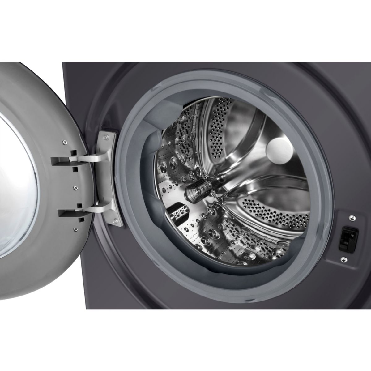 Lave linge séchant hublot F964R56MBRS - 9/6 kg - 1400 tr/min - Classe D - Moteur direct drive - Connecté - Noir couleur unique, LG