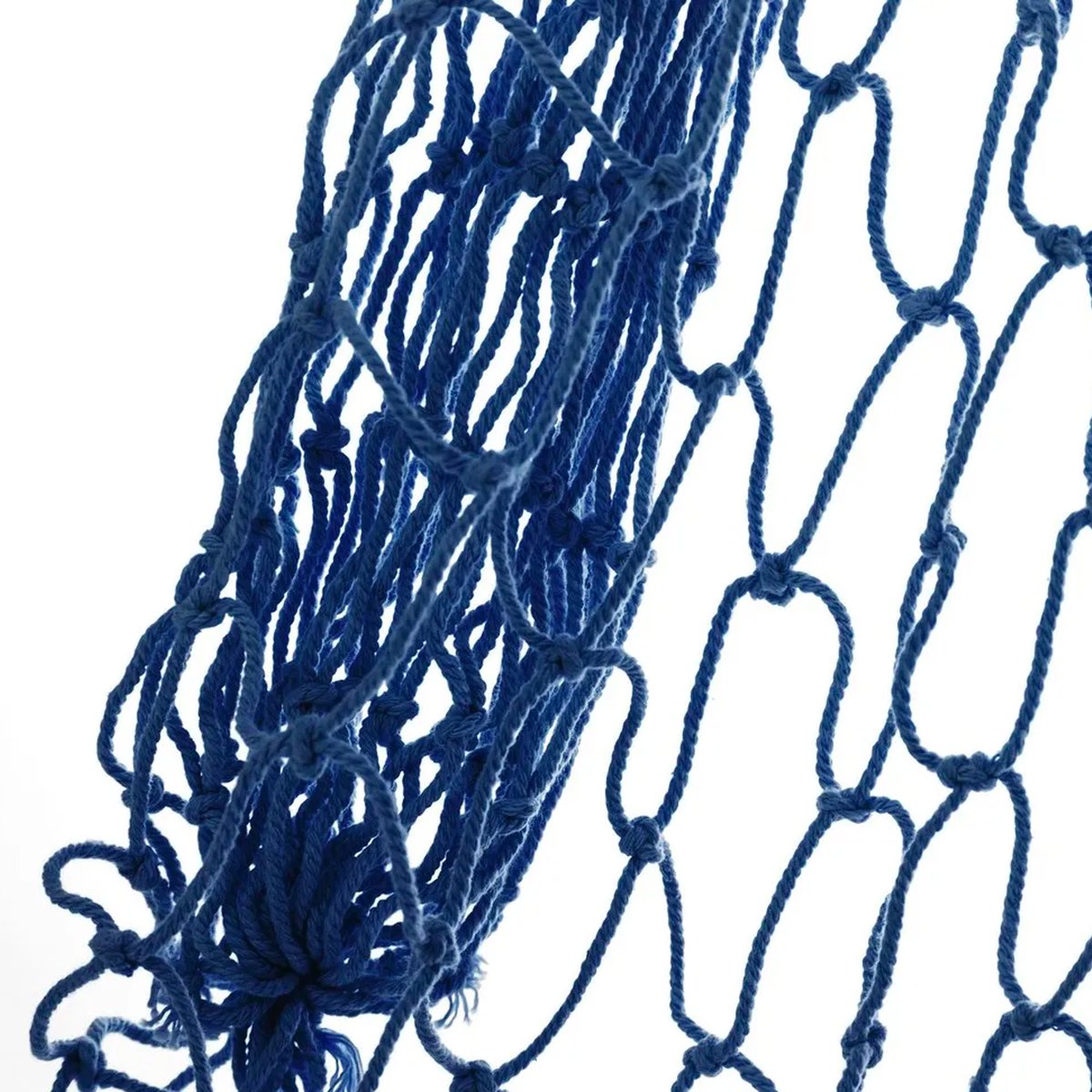 Filet de pêche décoratif en coton bleu 150x200cm bleu, WADIGA