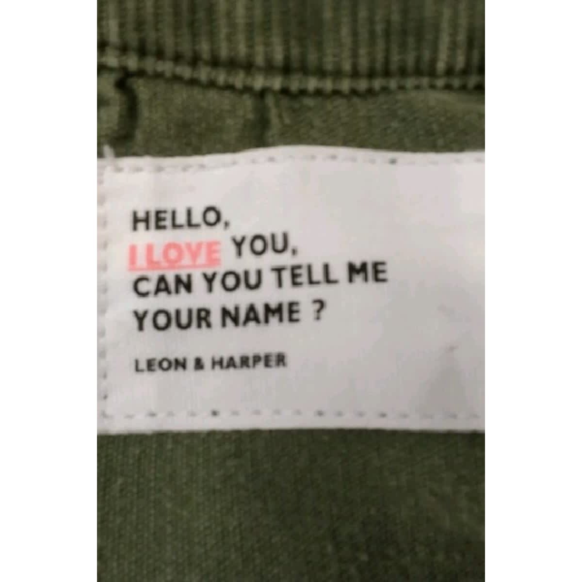 Chemise - Bon État vert, LEON & HARPER