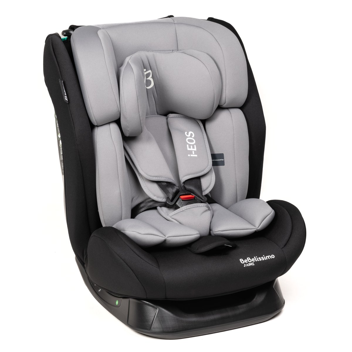 Siège auto I-size - groupe 0+/1/2/3 - (0-36kg) - i-EOS gris, BEBELISSIMO J'AIME