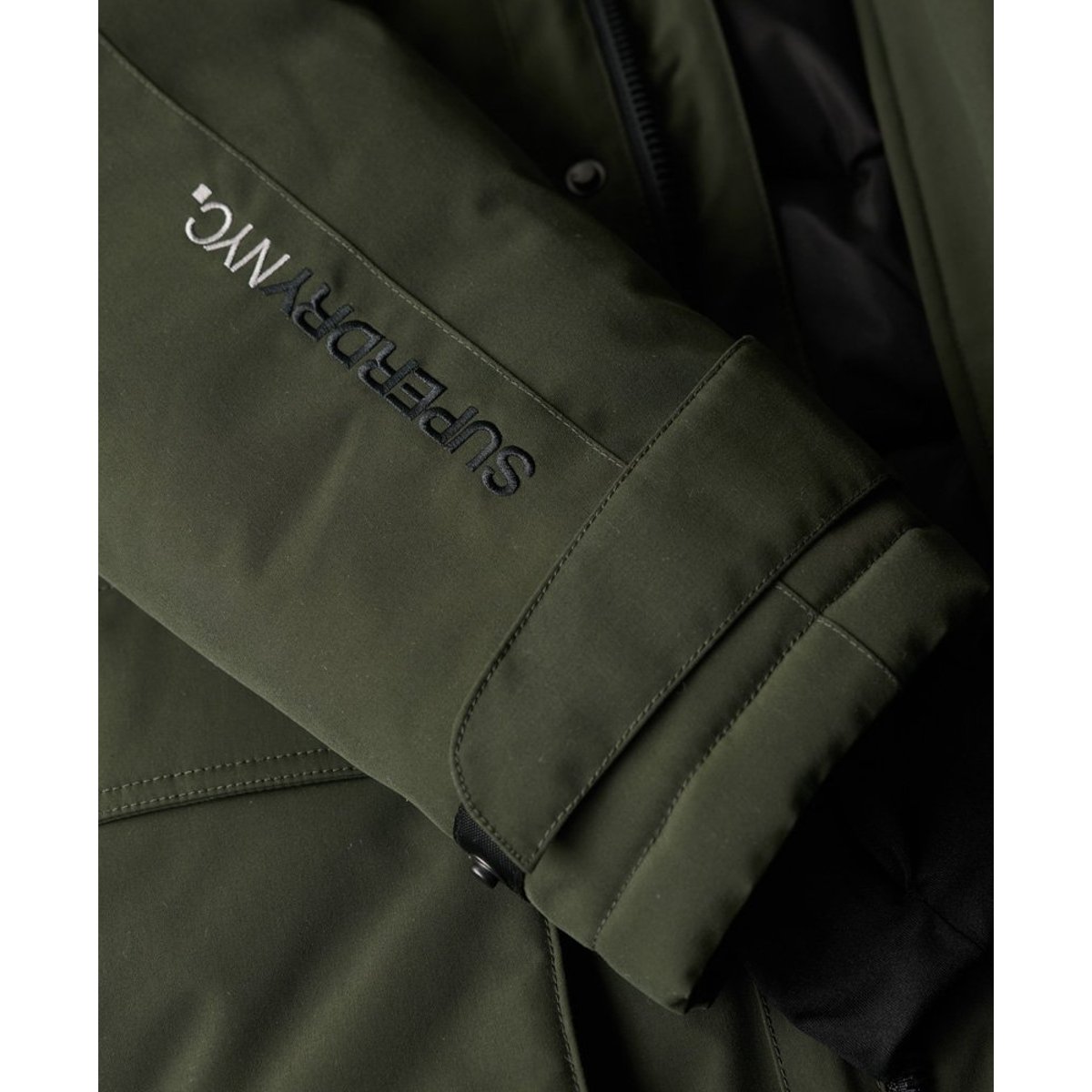 Parka matelassée City vert olive surplus goods, SUPERDRY