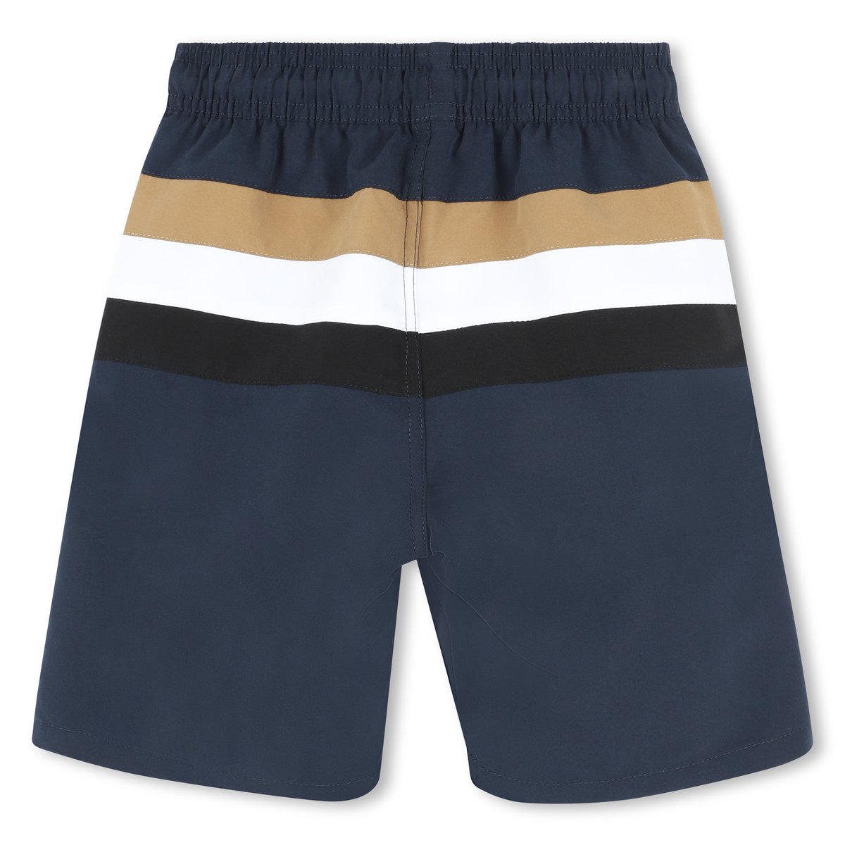 Maillot de bain rayé bleu cargo, BOSS KIDSWEAR
