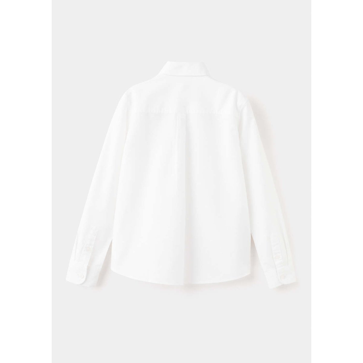 Chemise oxford 100 % coton blanc, MANGO KIDS