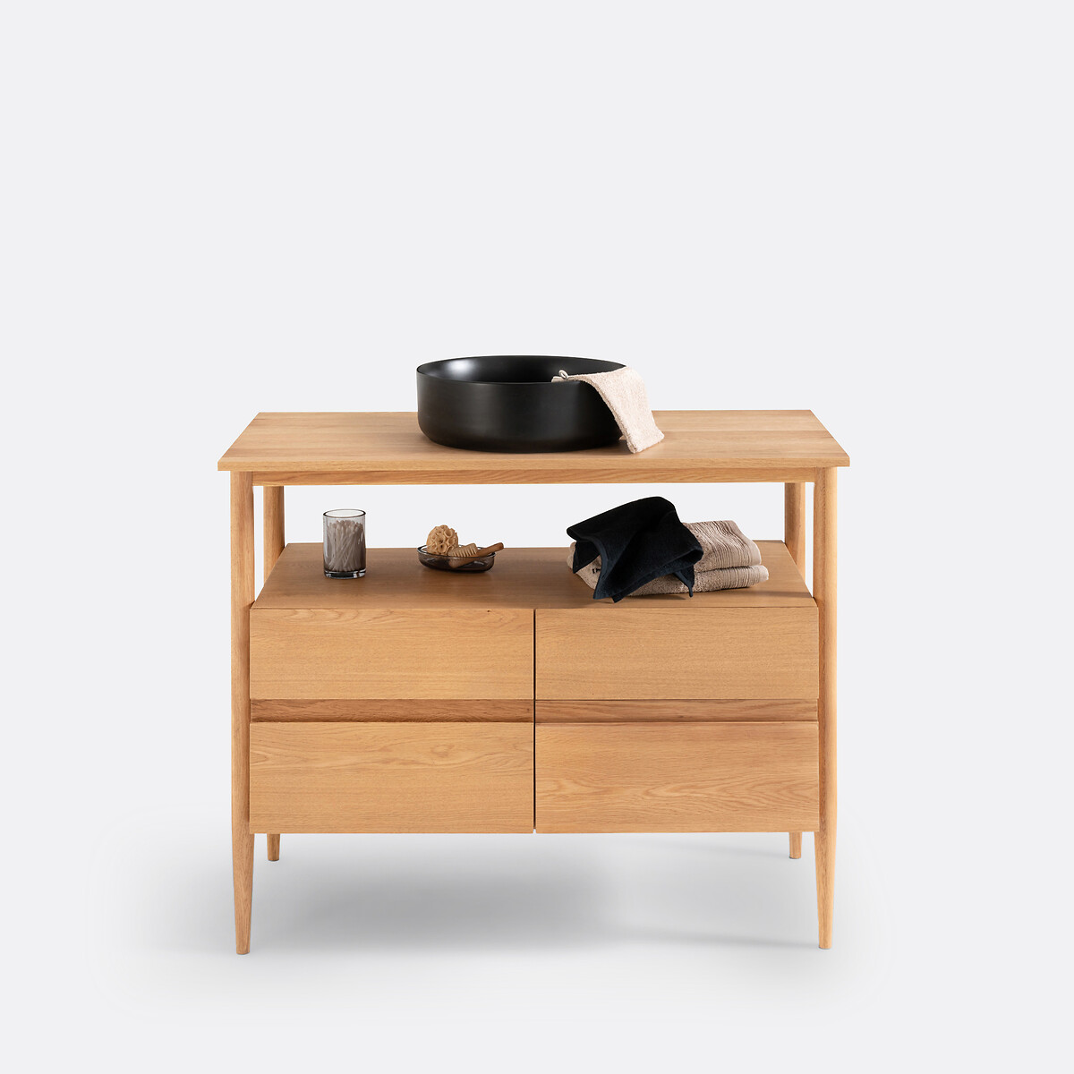 Waschtisch Laval holz hell, LA REDOUTE INTERIEURS
