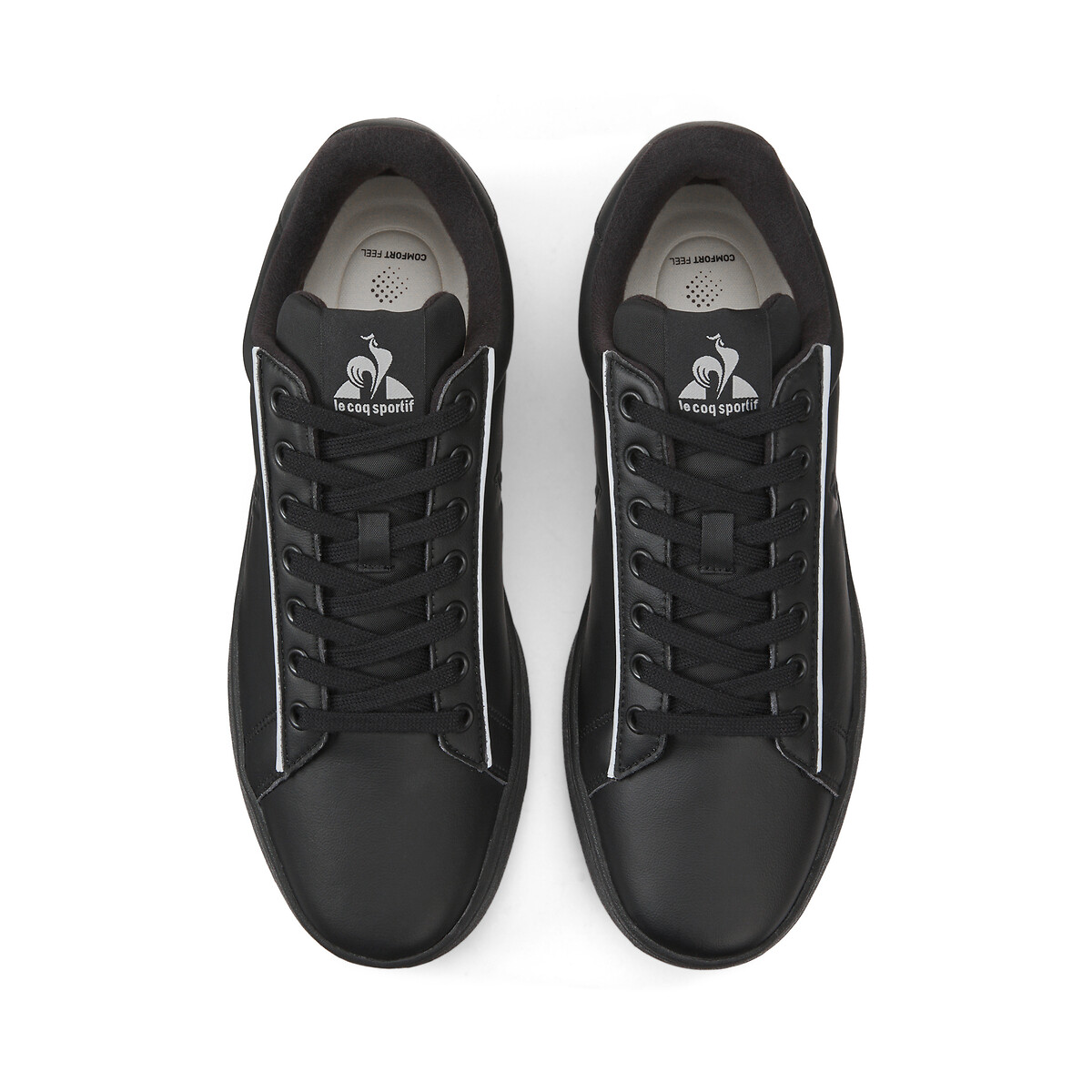 Baskets Court Clean noir, LE COQ SPORTIF