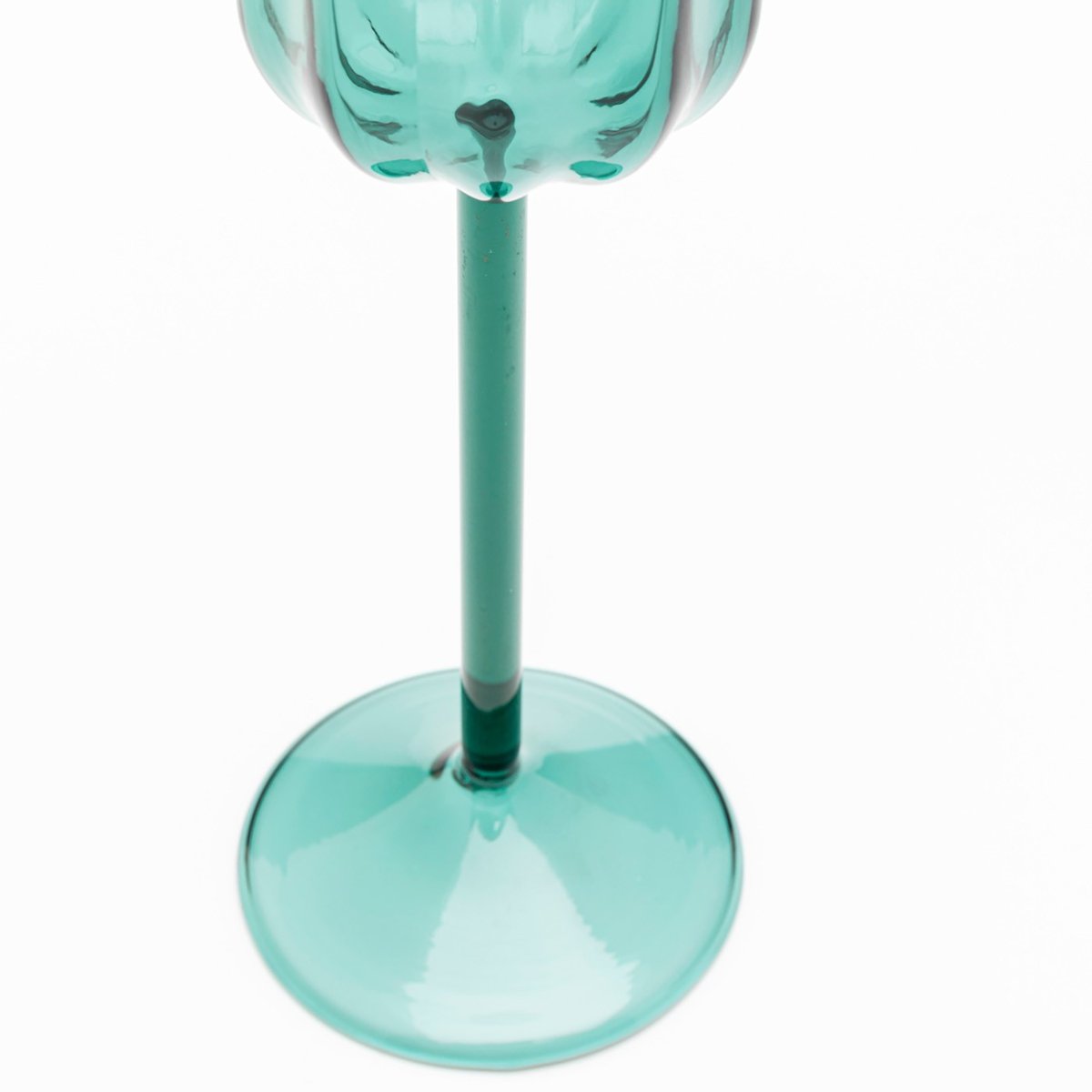 Lot de 6 flûtes à champagne, DUETTO vert, KARE DESIGN