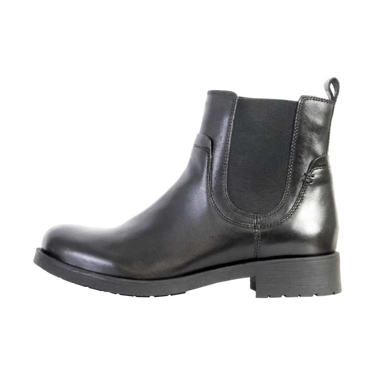 Bottine Cuir Rawelle noir, GEOX