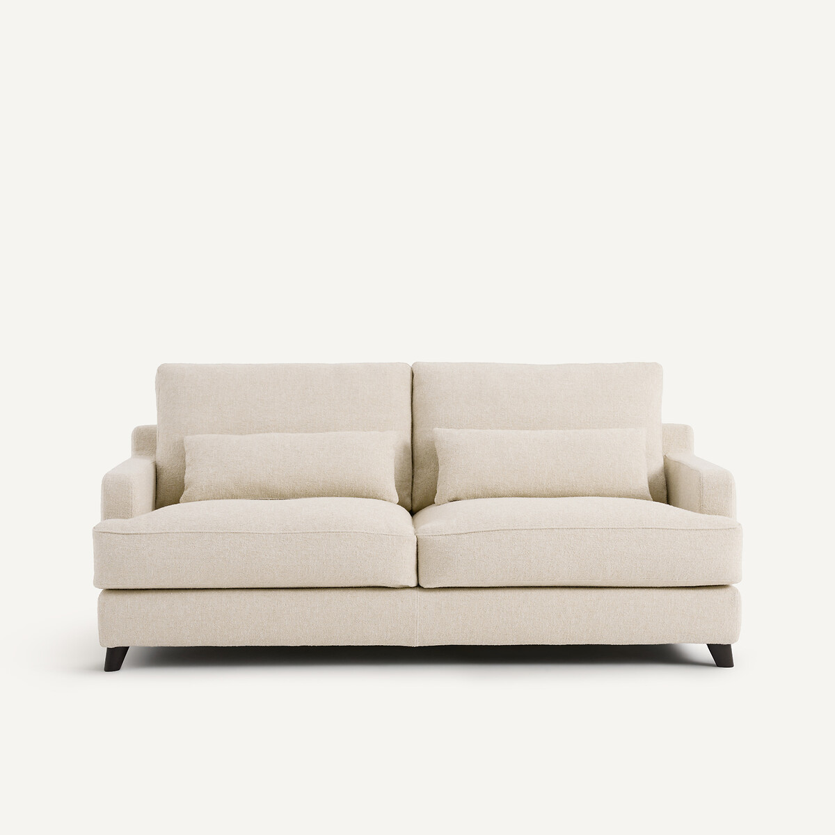 3-Sitzer-Sofa, umbaubar, Bouclé, ALWINE kreide, AM.PM