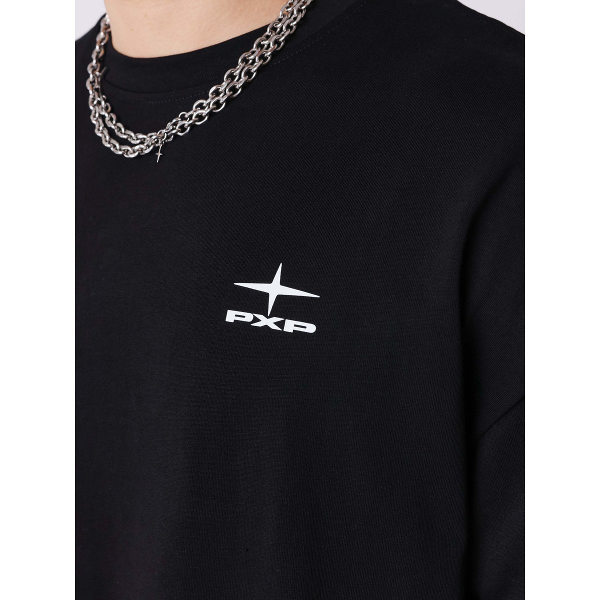 T-shirt boxy Essentials noir, PROJECT X