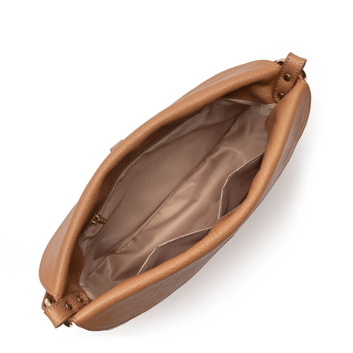 Grand sac besace DUNE GAIA camel, LANCASTER