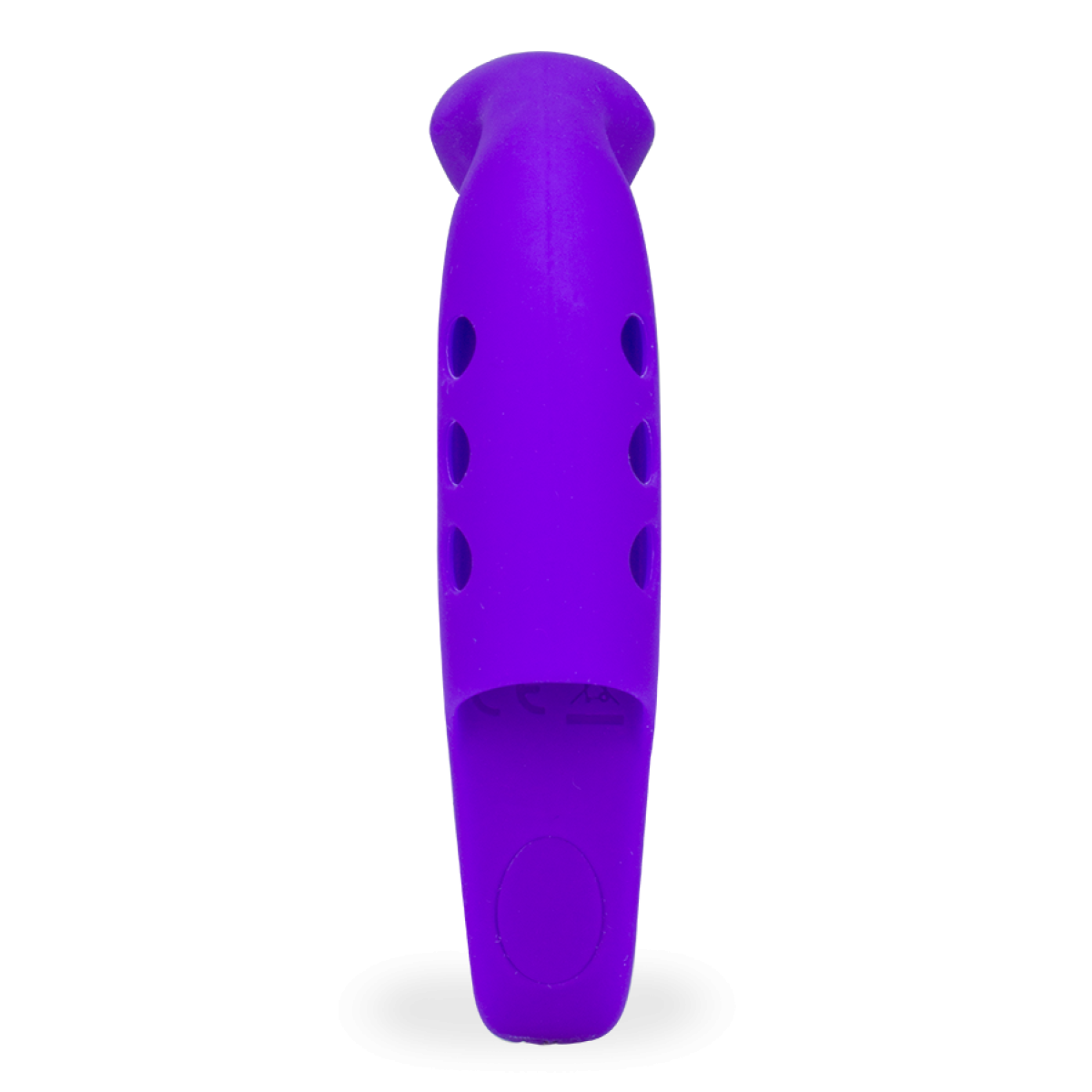 Doigt vibrant point G ou prostate 10 modes Rave violet foncé, LOVE AND VIBES