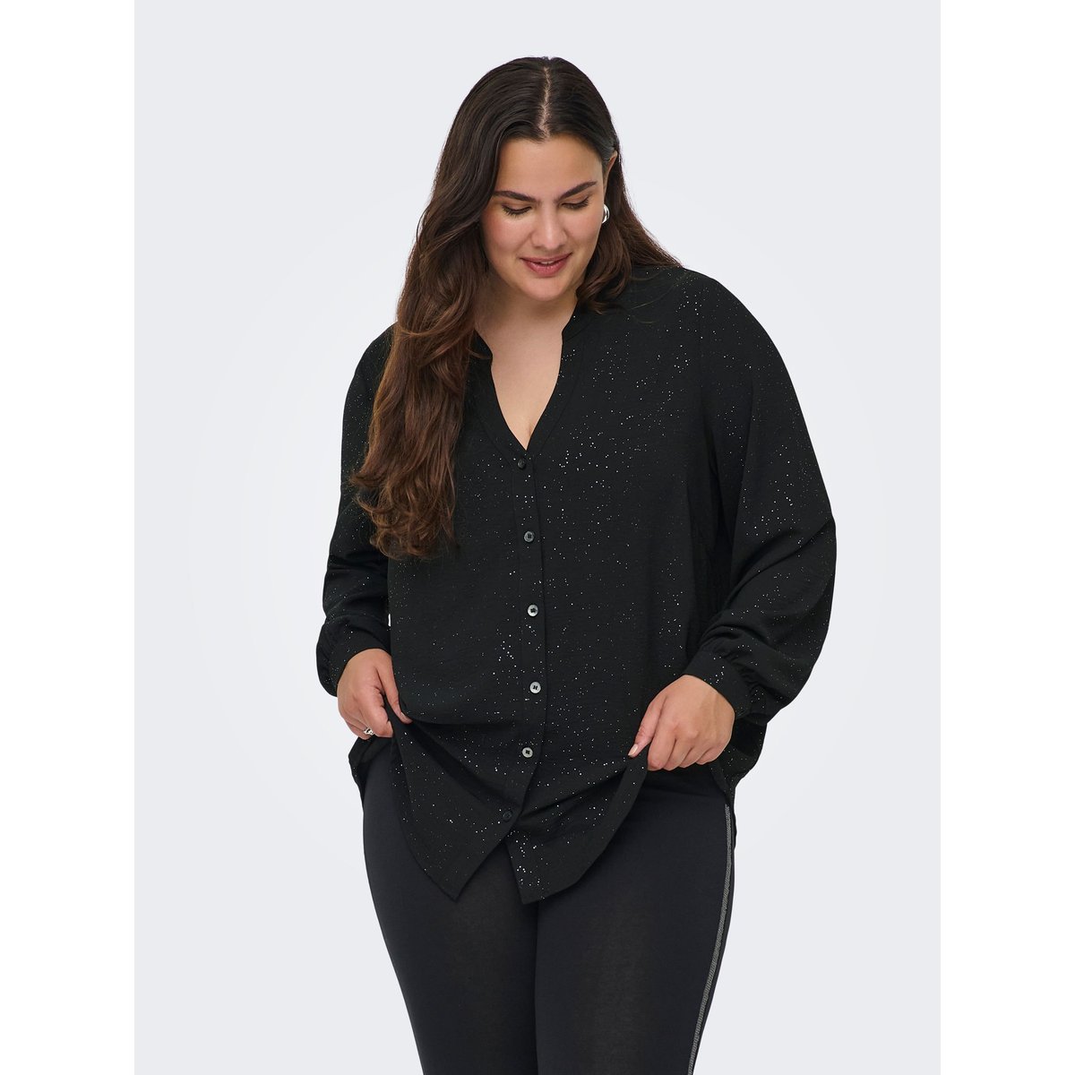 Chemise noire - black, ONLY CARMAKOMA
