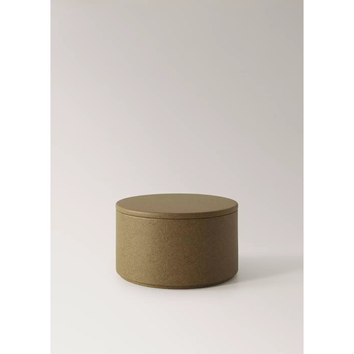 Bougie parfumée en céramique EVERGREN 1550 g marron, MANGO HOME