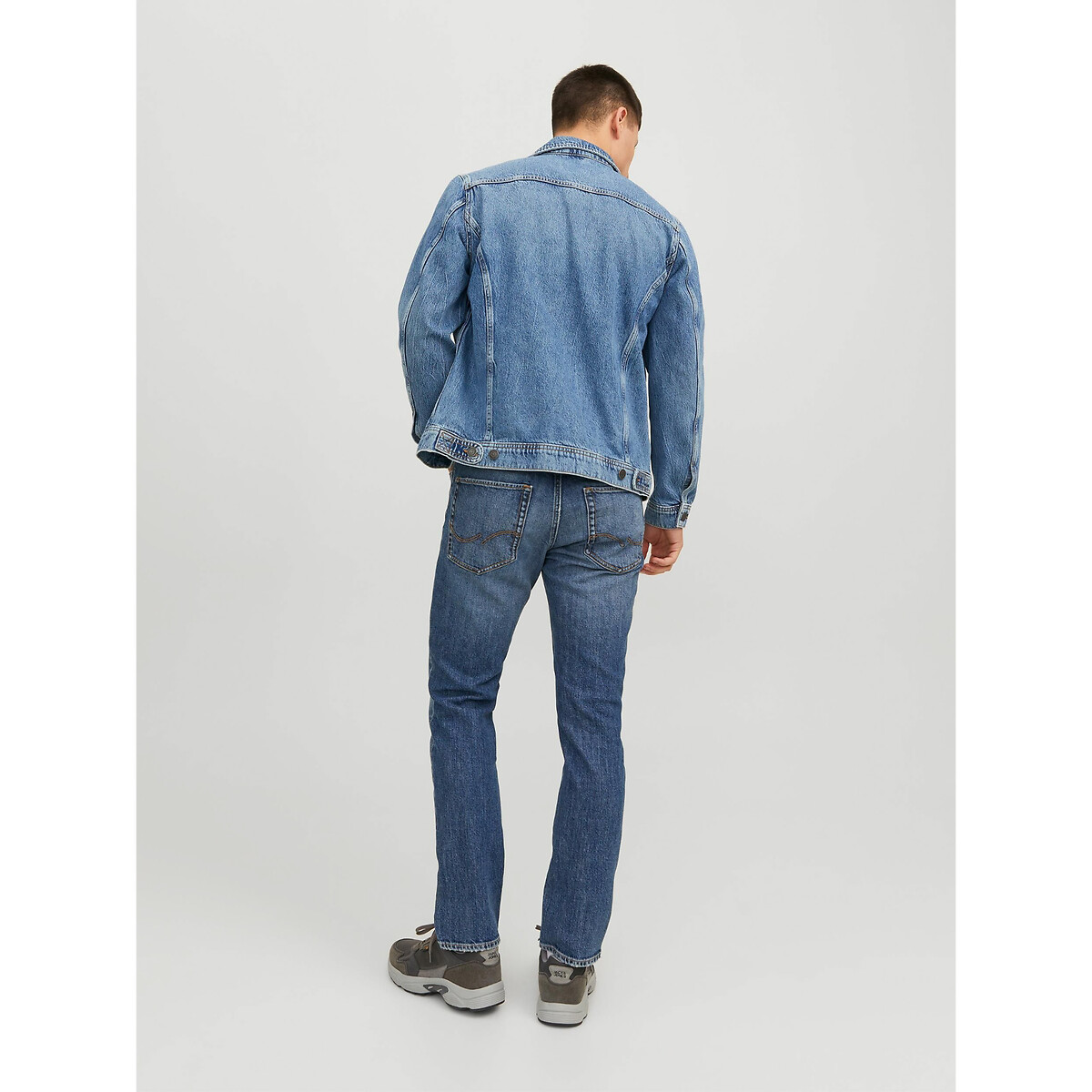 Jean slim jjitim bleu denim, JACK & JONES
