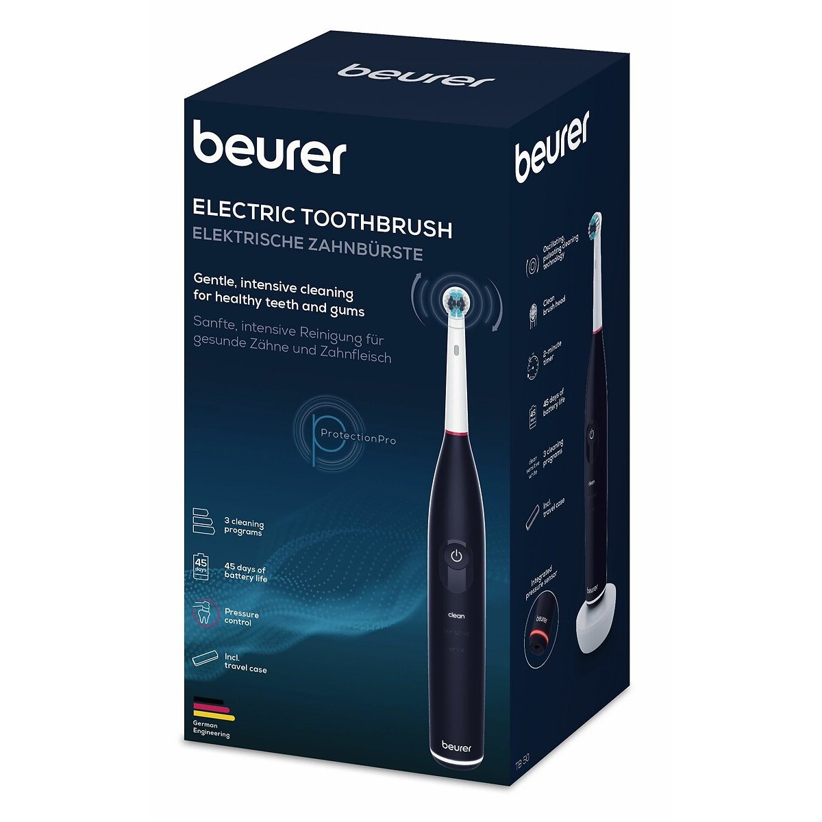 Brosse à dents électrique TB50 noir, BEURER