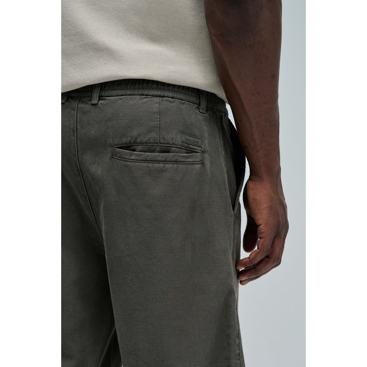 SHORT JOGGER EN DENIM LÉGER marron, SALSA JEANS