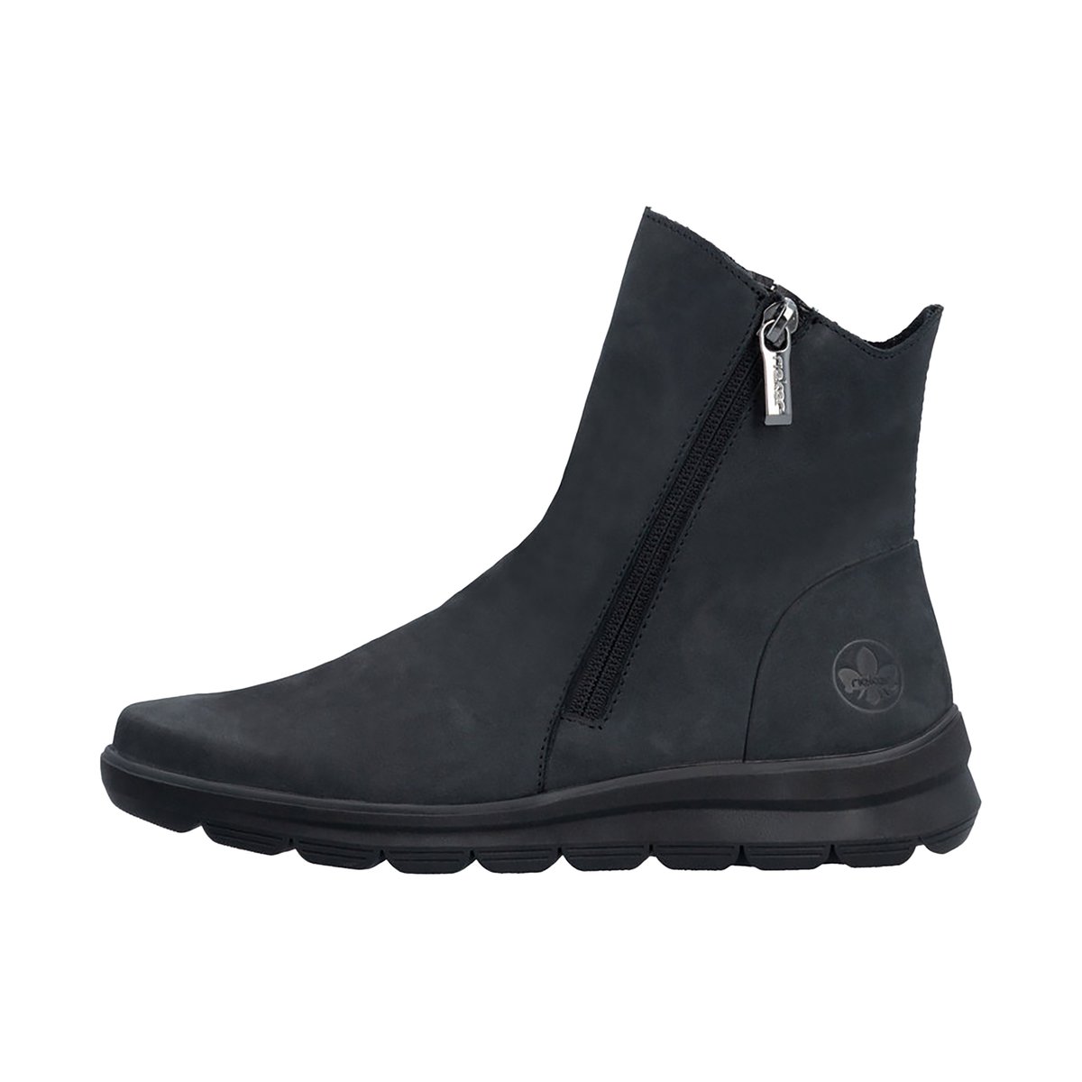Bottine Cuir Rgd bleu, RIEKER