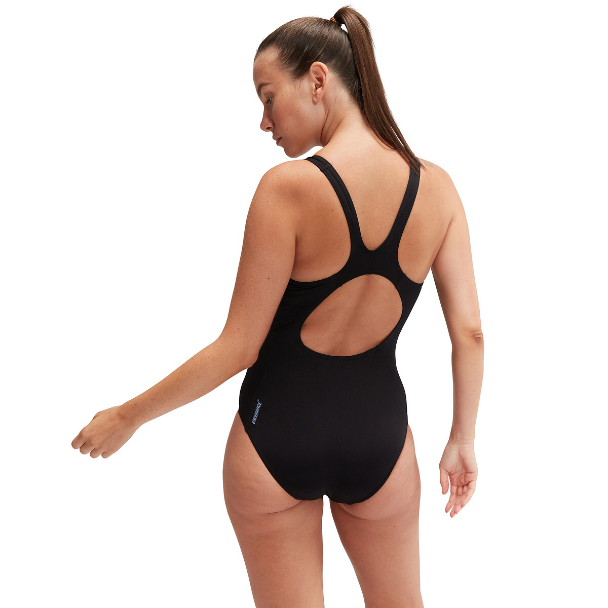 Muscleback Pool Swimsuit black/blue, SPEEDO