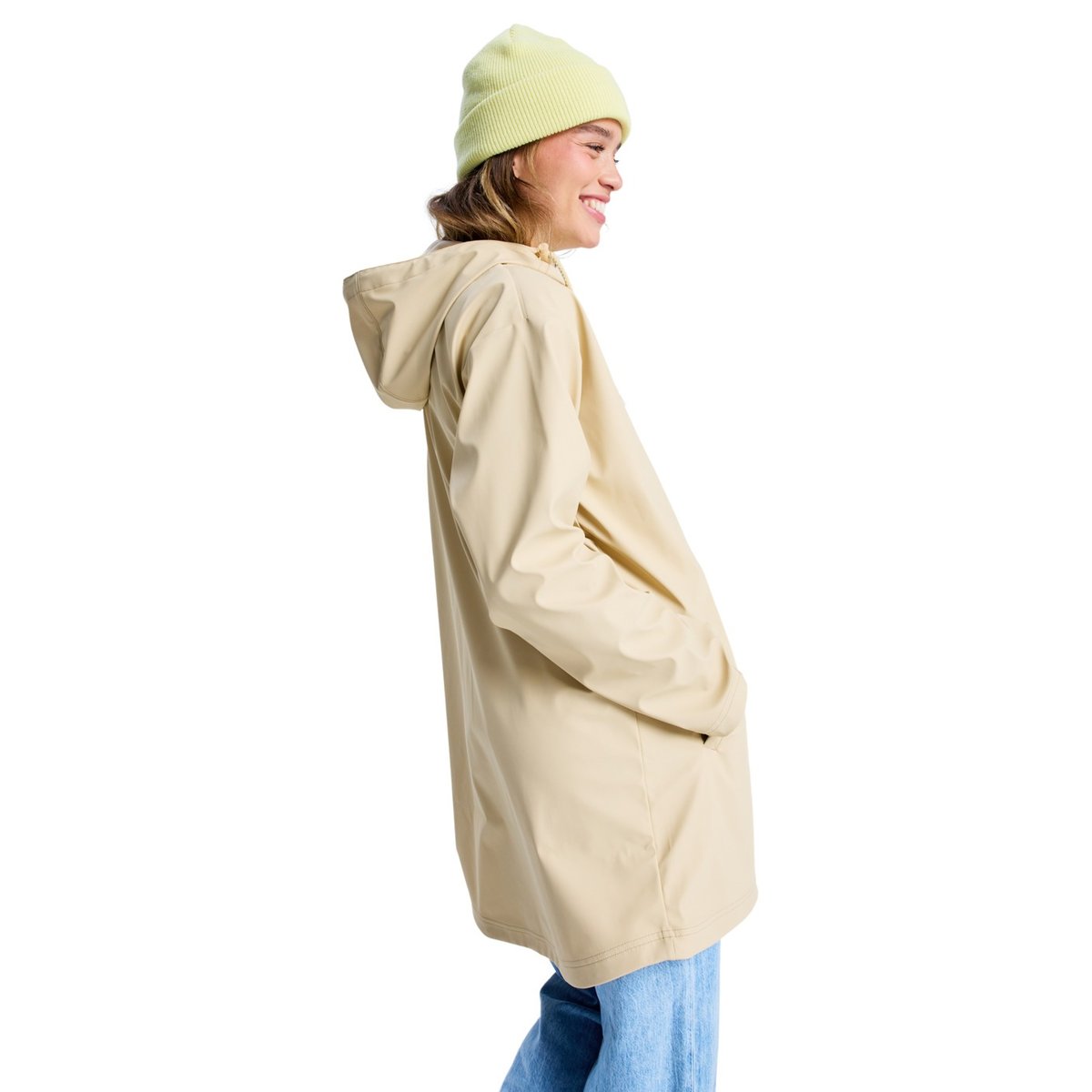 Veste imperméable RAINING AGAIN. beige pebble, ROXY