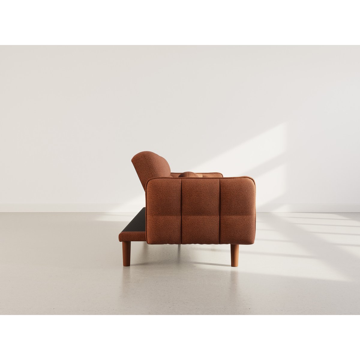 Canapé Clic-clac en 2 places - ADAM terracotta, BEST MOBILIER